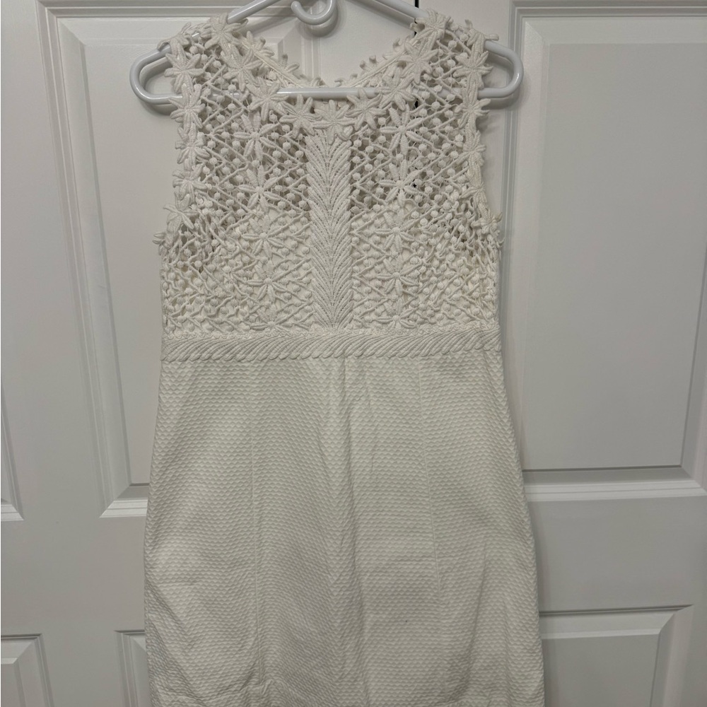 Lilly Pulitzer White Sleeveless Dress